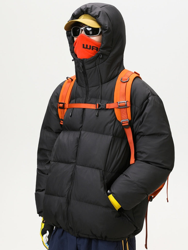 Hooded Thickening Keep Warm Cotton-padded Clothes Coat