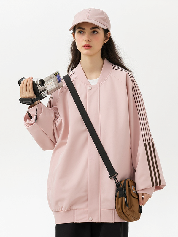 Liber Autumn Neutral wear Pocket decoration Solid Color Jackets