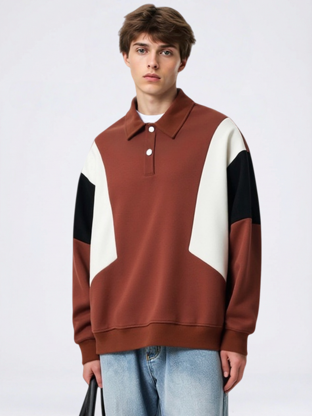 Loose-fit Floral Polo Shirts