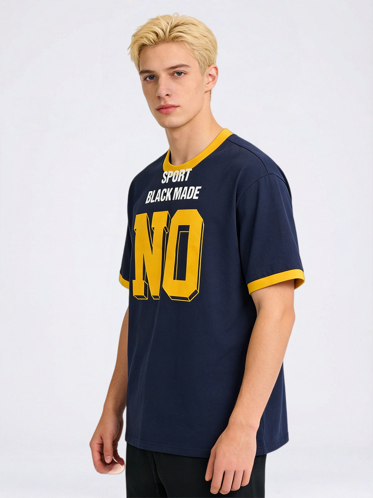 Printed Color-blocked Printed T-shirt