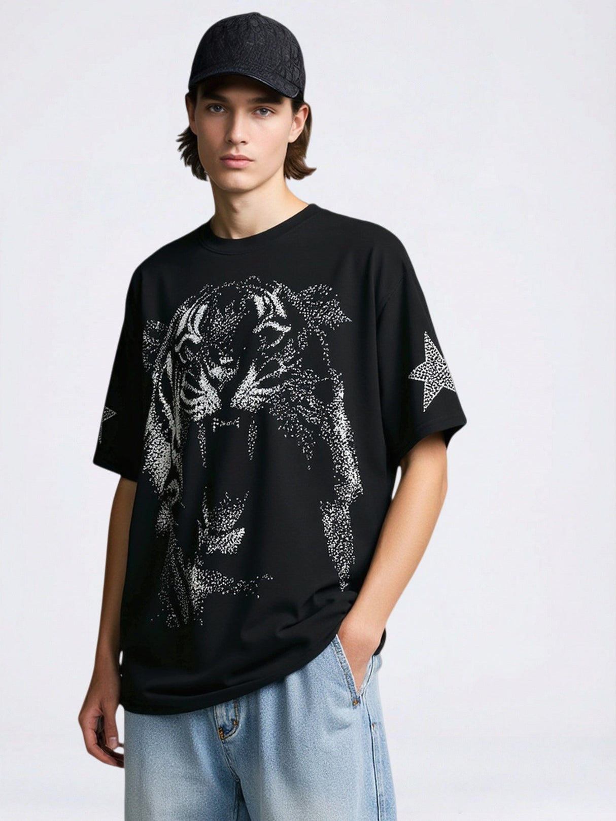 Tiger Loose-Fit T-Shirts