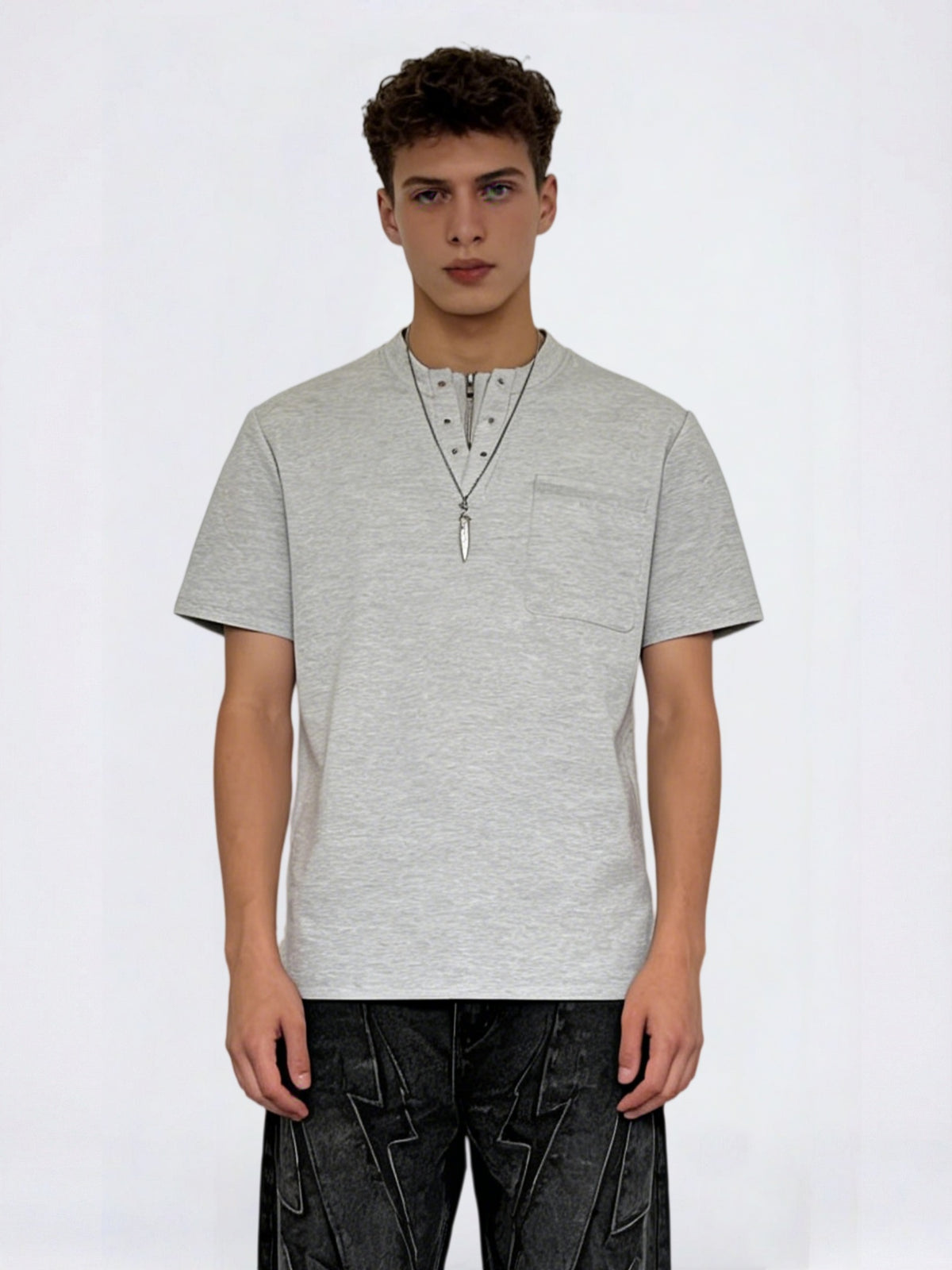 Cleanfit Minimalism Solid Color T-shirts