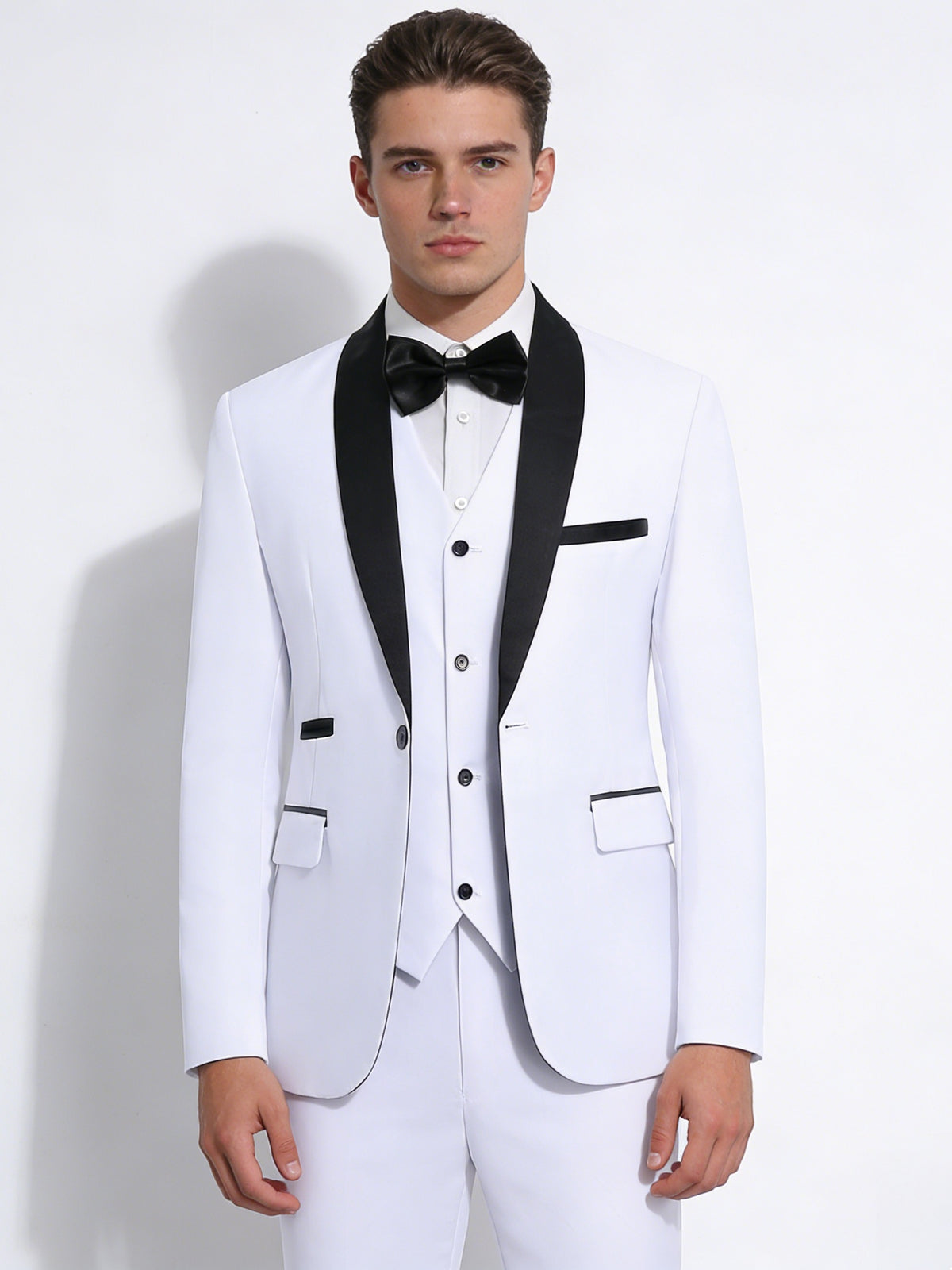 Business Leisure Suit Slim-fit Set 3-piece Sets
