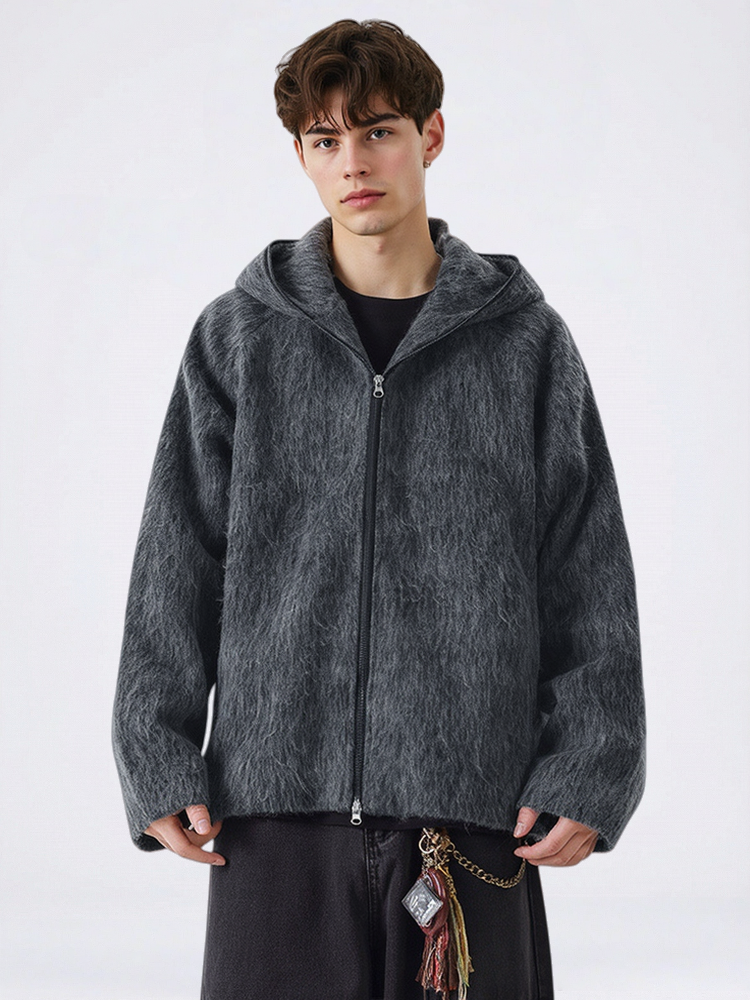 Imitations-Kaschmir-Mohair-Pullover und -Jacken