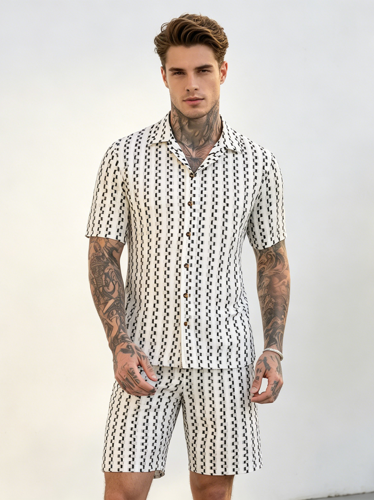 Leisure Vacation Stripes 2-piece Sets Set