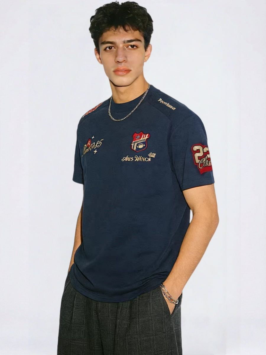 Antibacterial Quick-drying Breathable Embroidery T-shirts