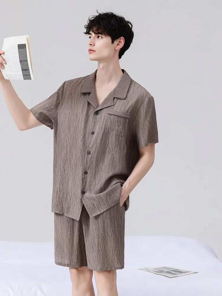 Cotton And Linen Loose-fit Set 2-piece Sets