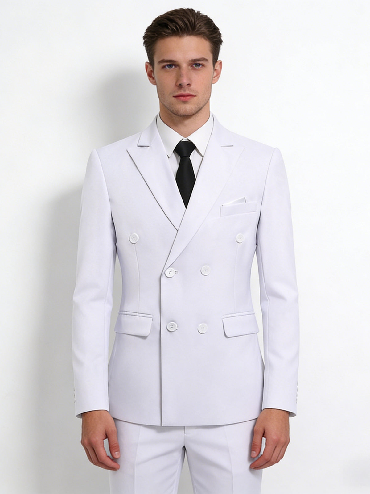Business Slim-fit Suit Set 2-piece Sets