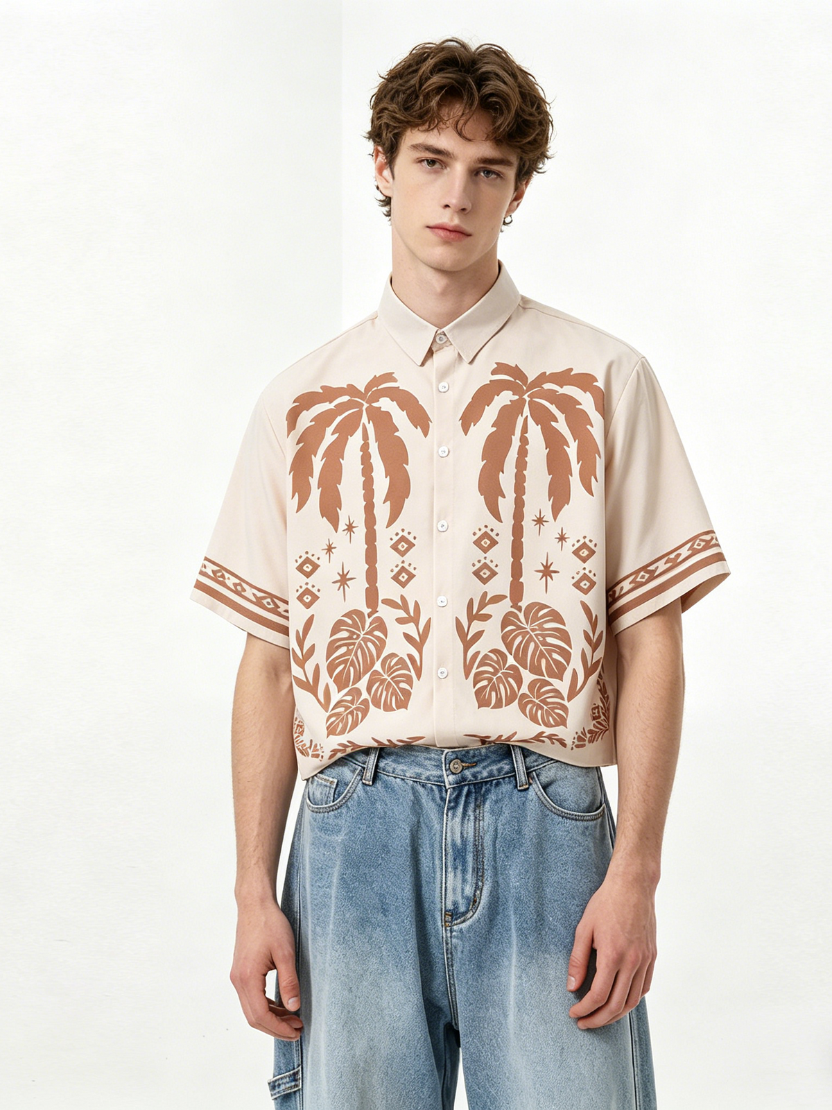Retro Cropped Shirts