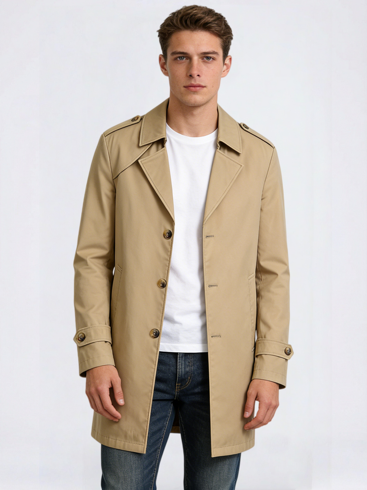 Medium And Long Business Leisure Trench Coats