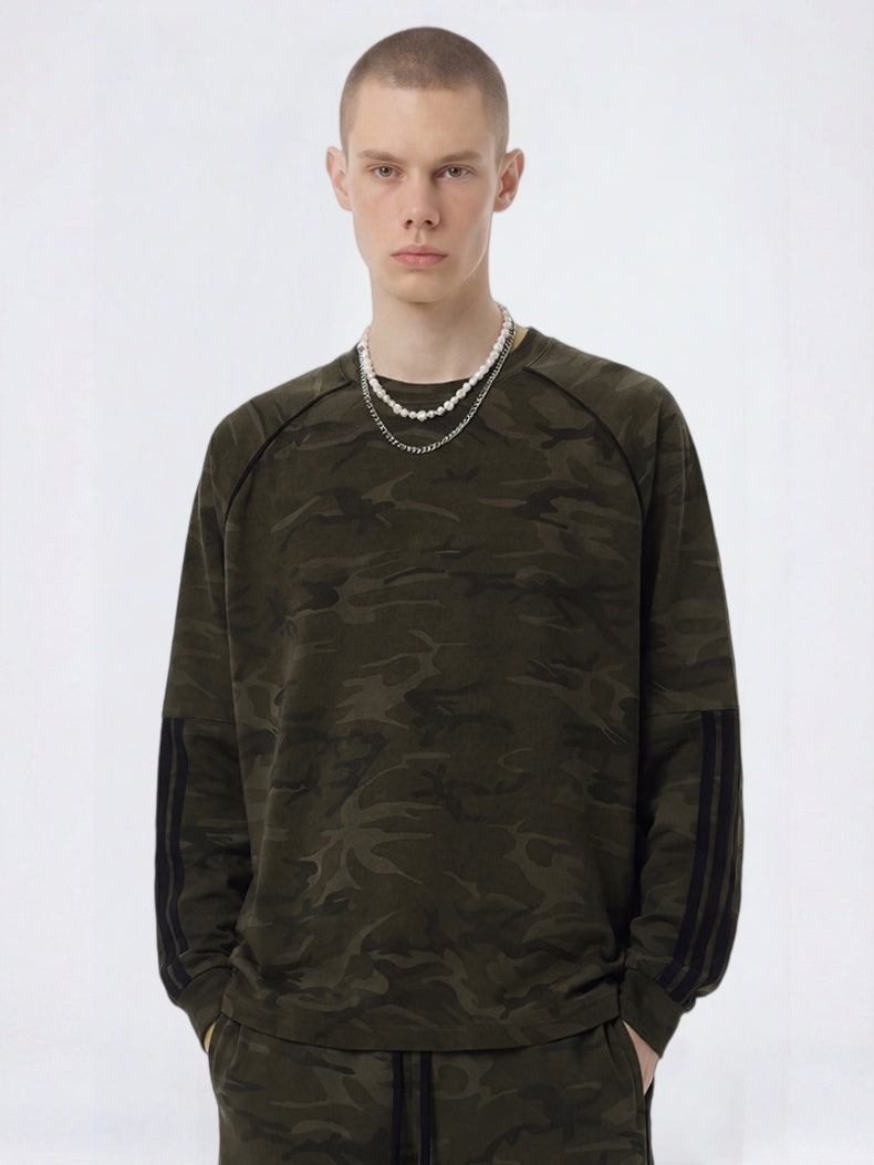 High Street Patchwork Camouflage T-shirt