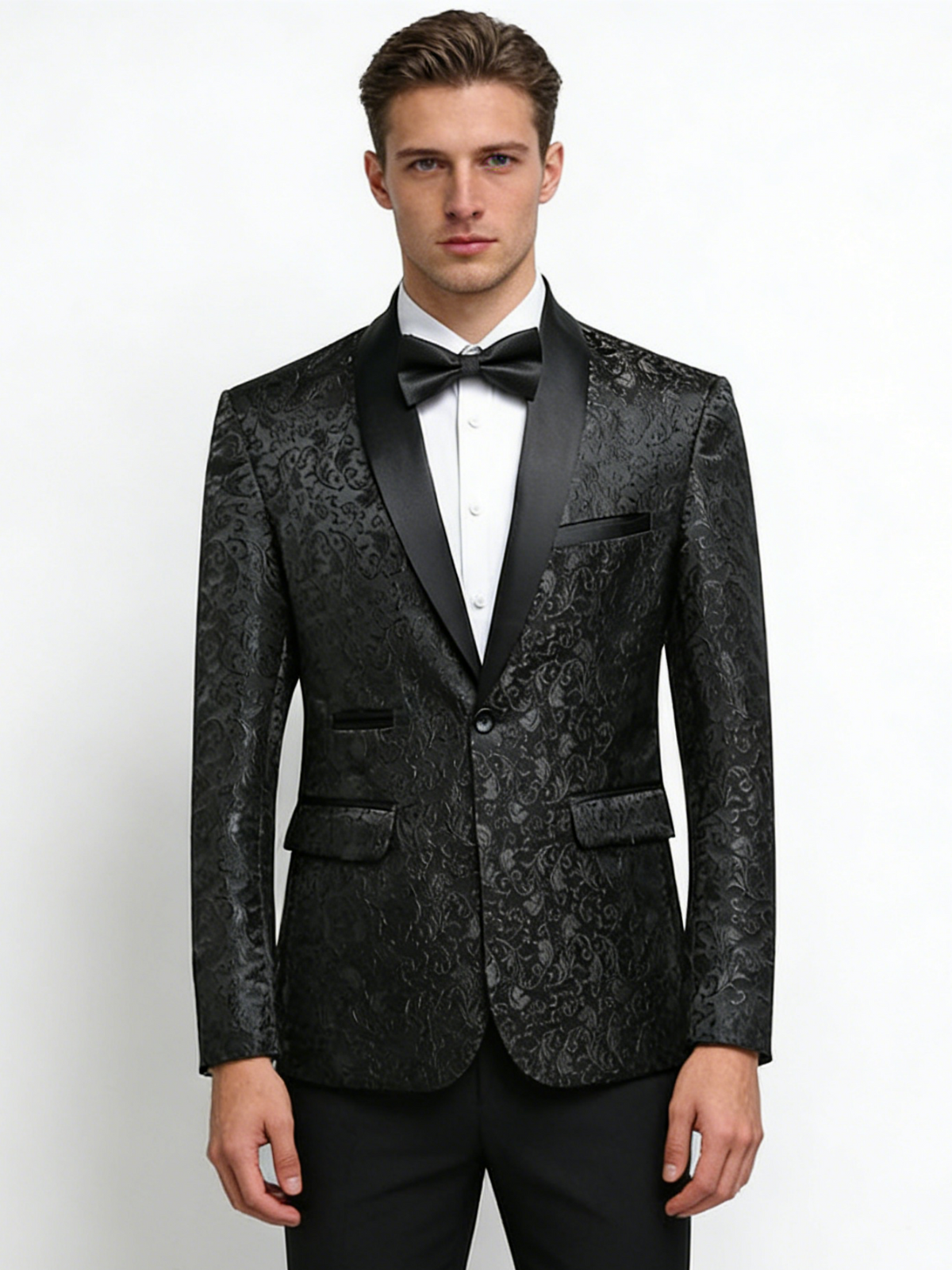 Leisure Jacquard Suit Set 2-piece Sets