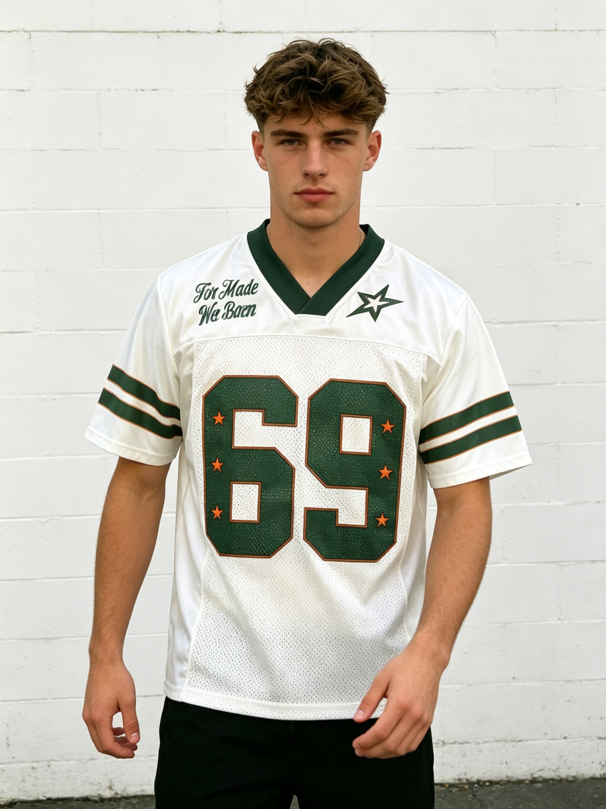 Patchwork Mesh No. 69 BF T-shirt