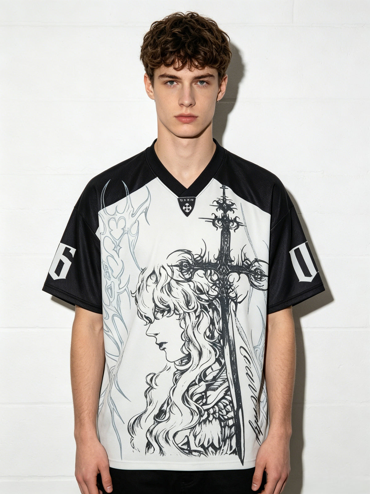 Japanese Manga Gothiabi Cartoon Printed Ins T-shirts