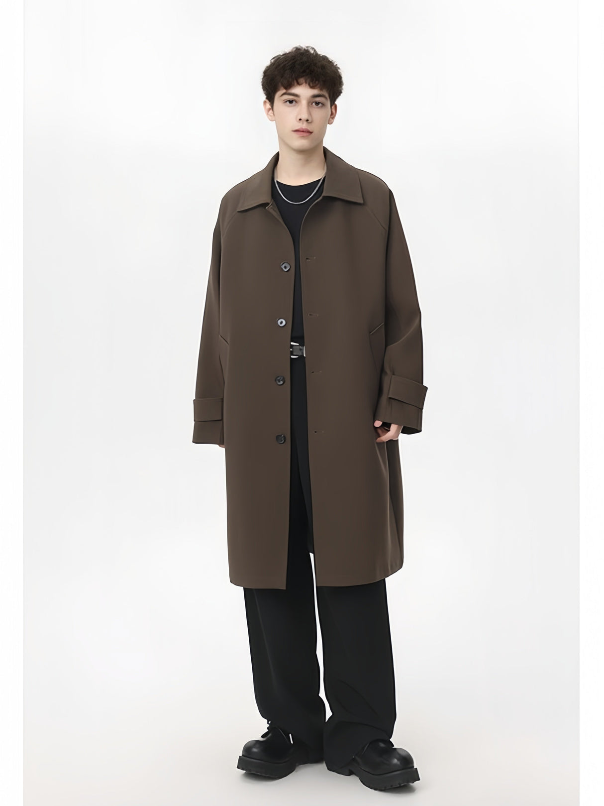 Cityboy Loose Leisure Mid-length Coats