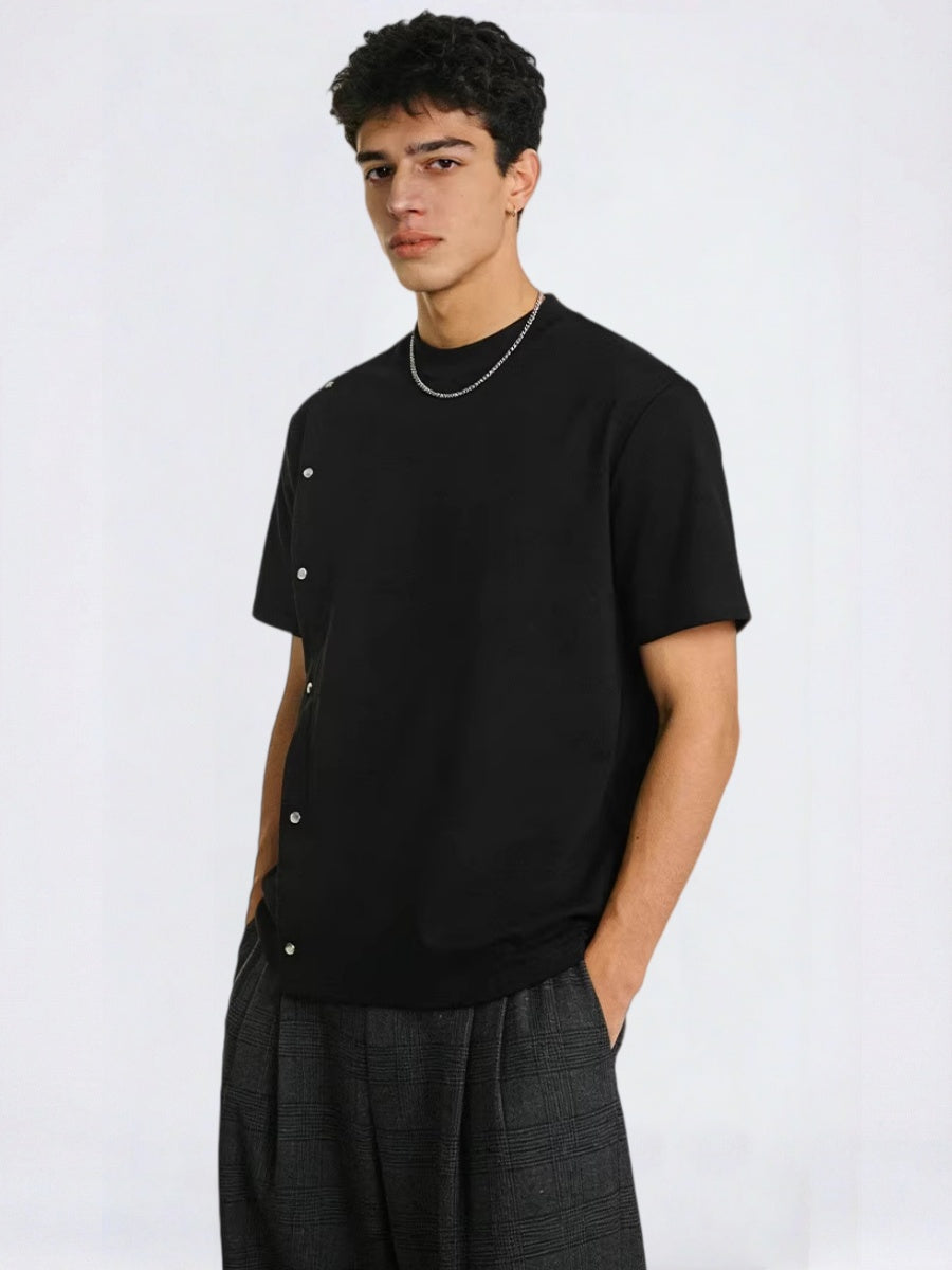 Mock Neck Cleanfit T-shirts