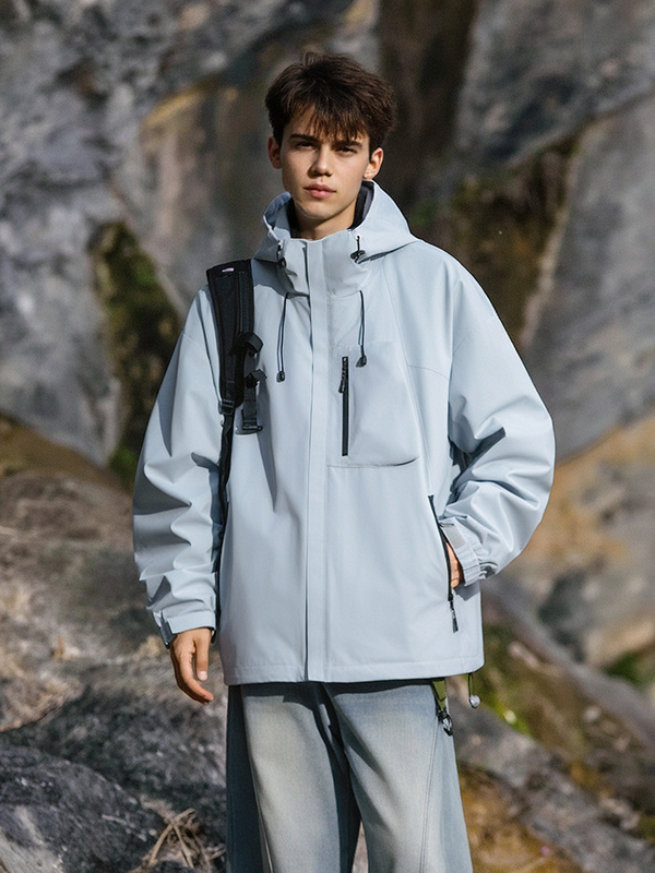 Outdoor Sports Windproof Triple Fleece Windproof Jacket