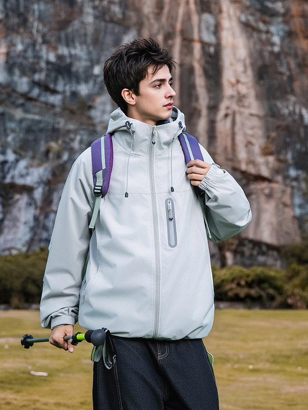 Outdoor Windproof Triple Fleece Windproof Jacket