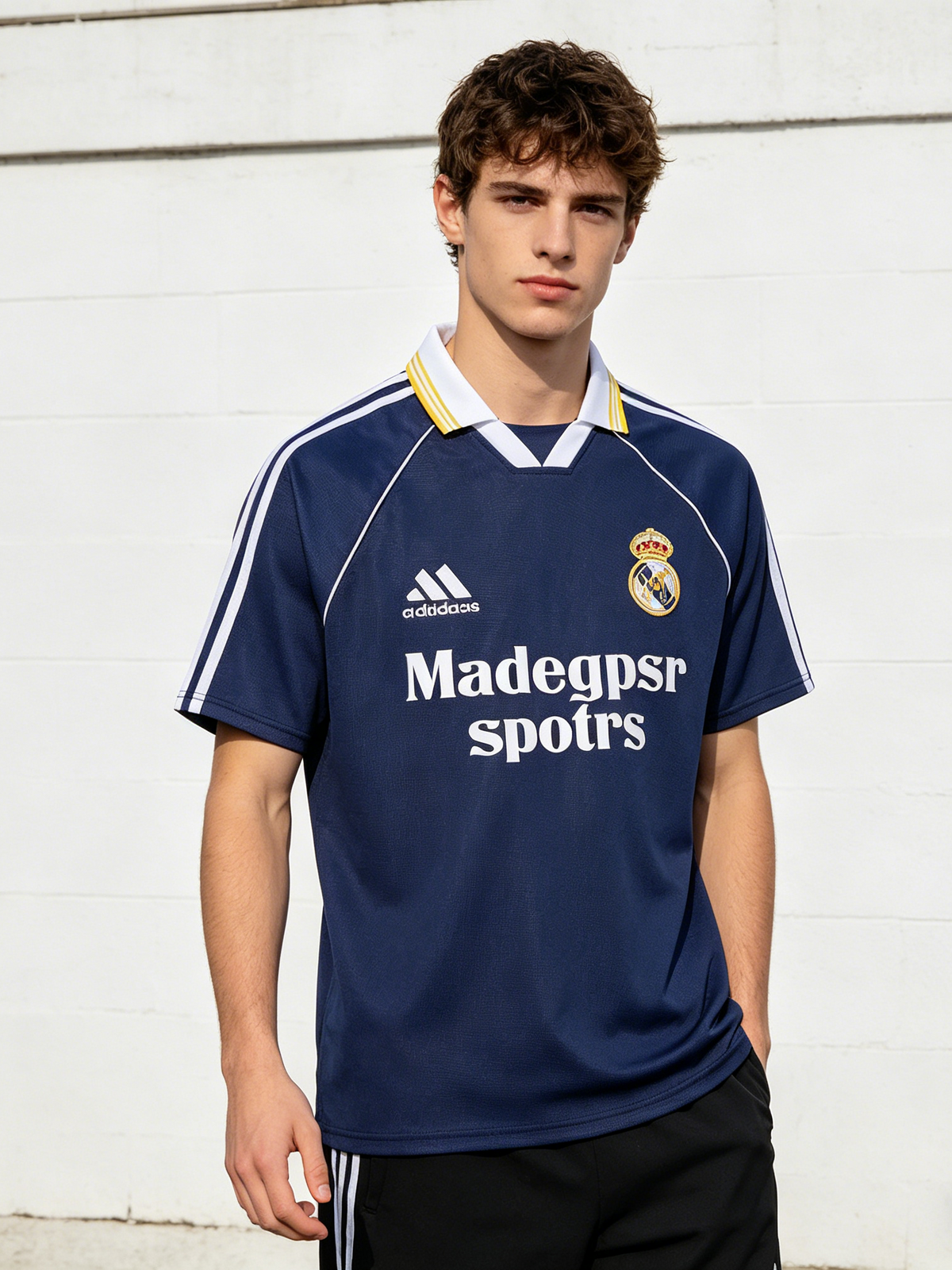 Campus Badge Embroidery Breathable Polo Shirts