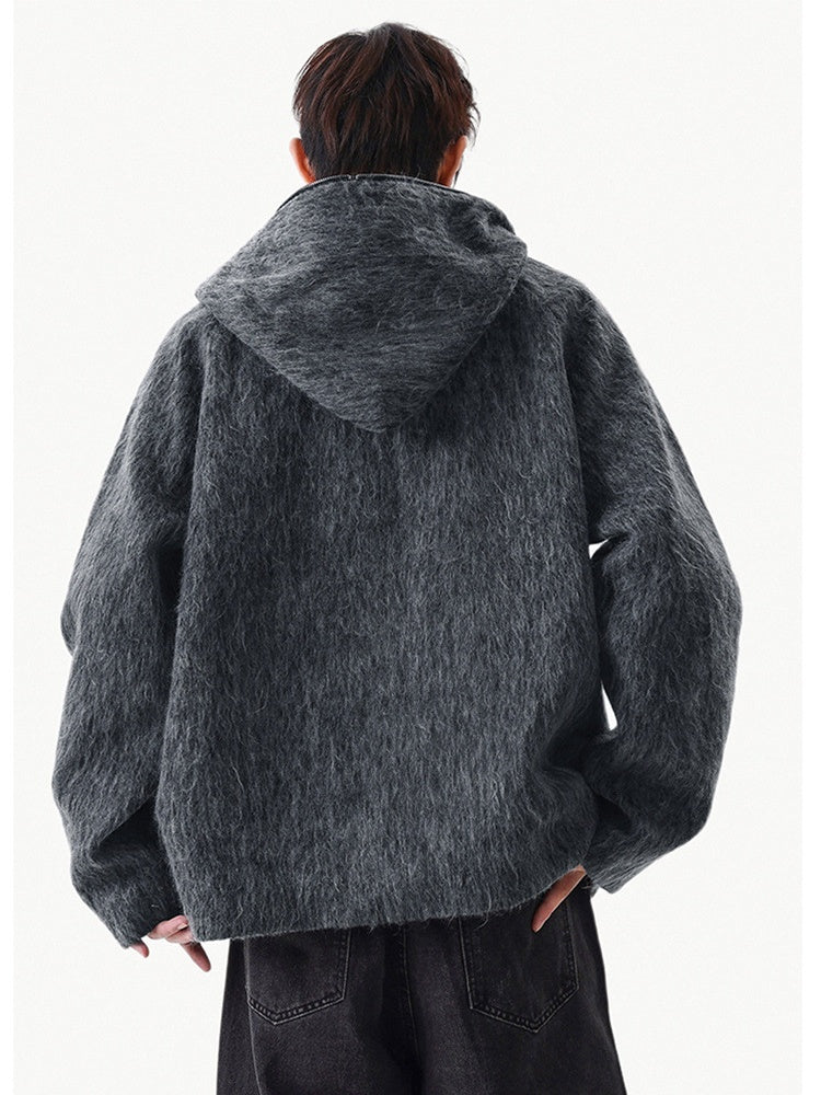 Imitations-Kaschmir-Mohair-Pullover und -Jacken