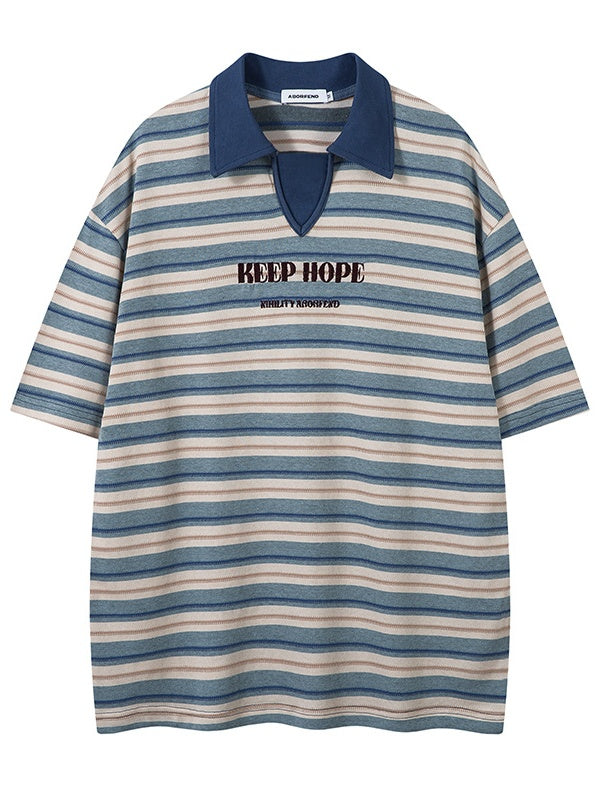 Stripes Loose-fit Ins POLO