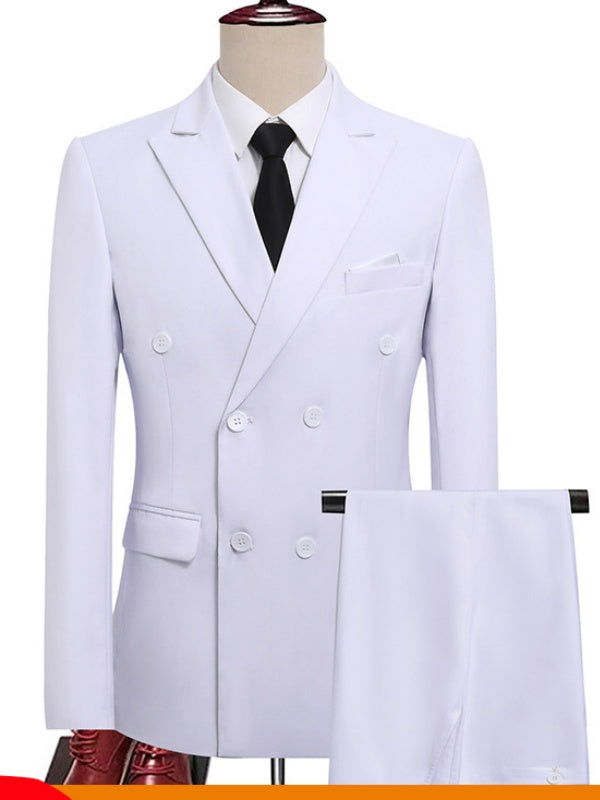 Business Slim-fit Suit Set 2-piece Sets