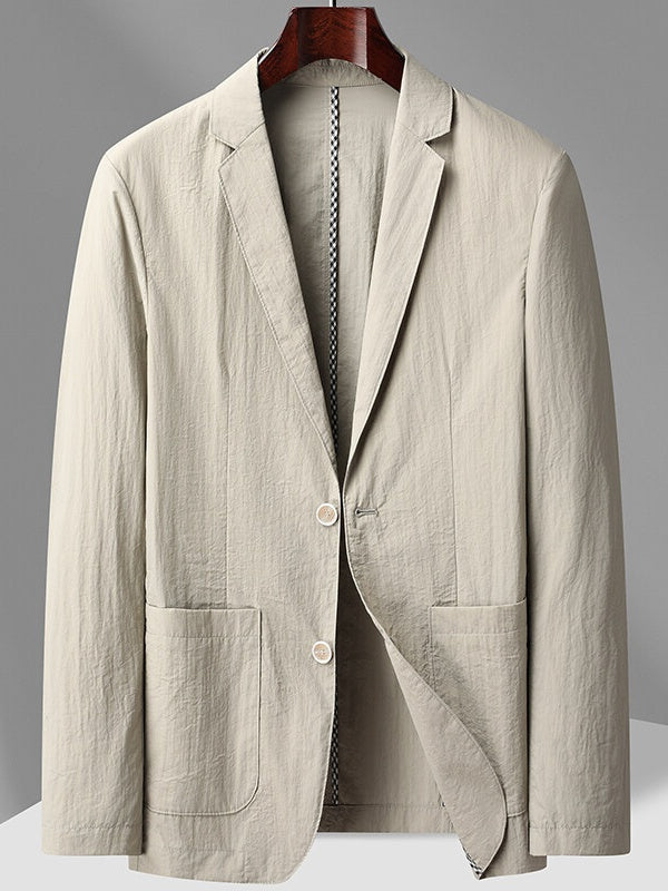 Business Single-Breasted Suit Jacket