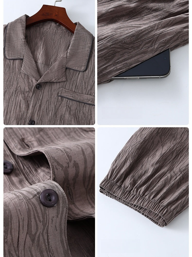 Cotton And Linen Loose-fit Set 2-piece Sets