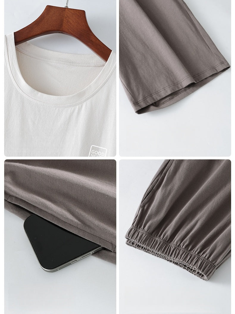Cotton Can Be Worn As Outerwear Set 2-piece Sets