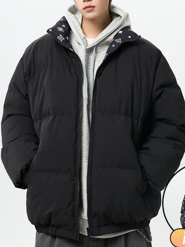 Reversible Thickening Loose Winter Coats