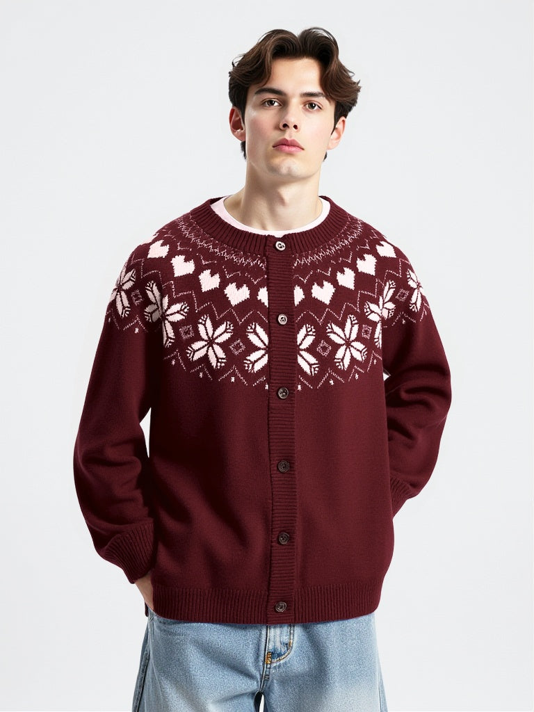 Christmas Retro Fair Isle Cardigans