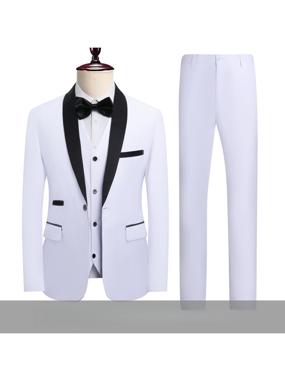 Business Leisure Suit Slim-fit Set 3-piece Sets