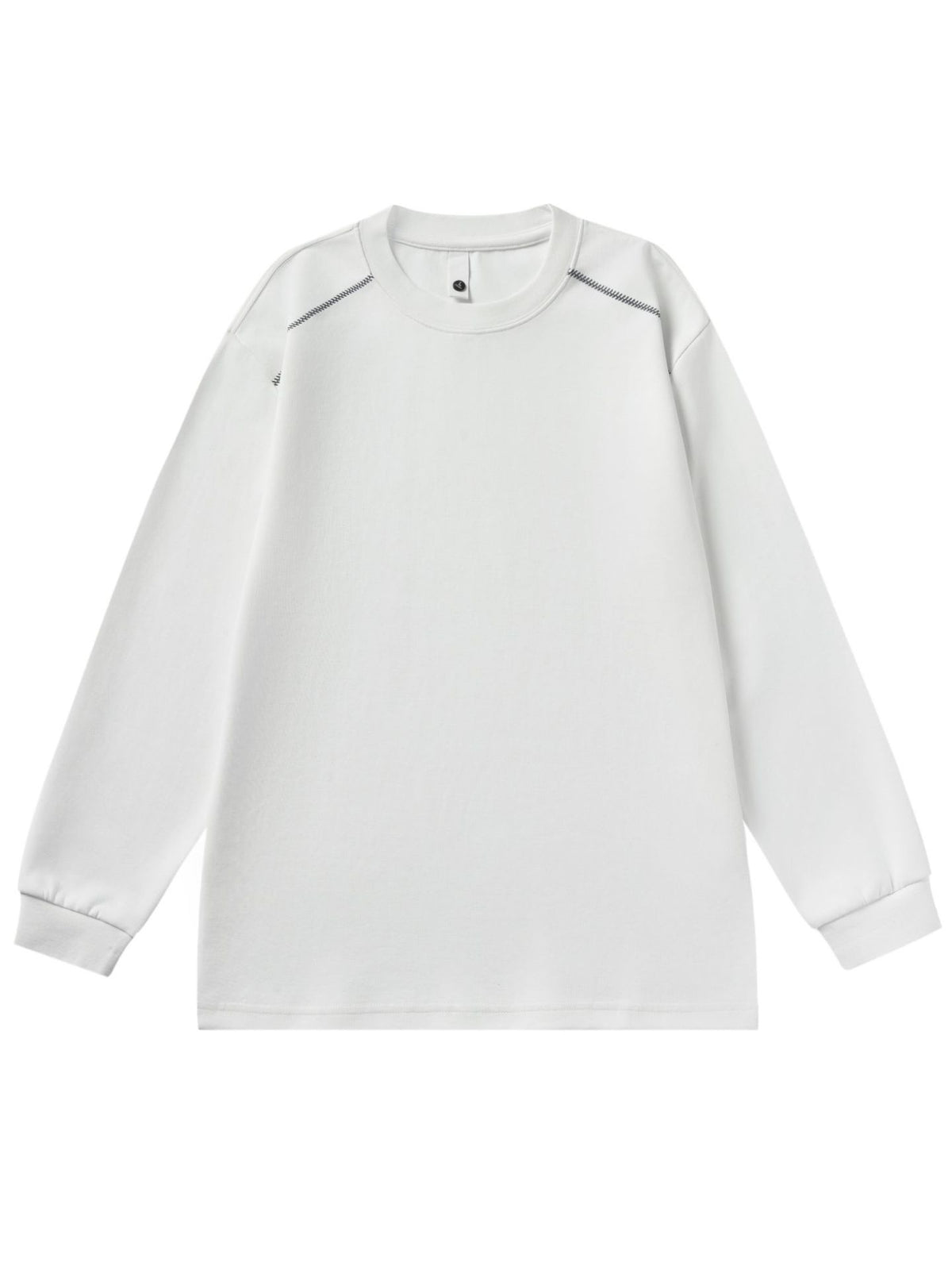 Crew Neck Loose-fit Sweatshirts&Hoodies