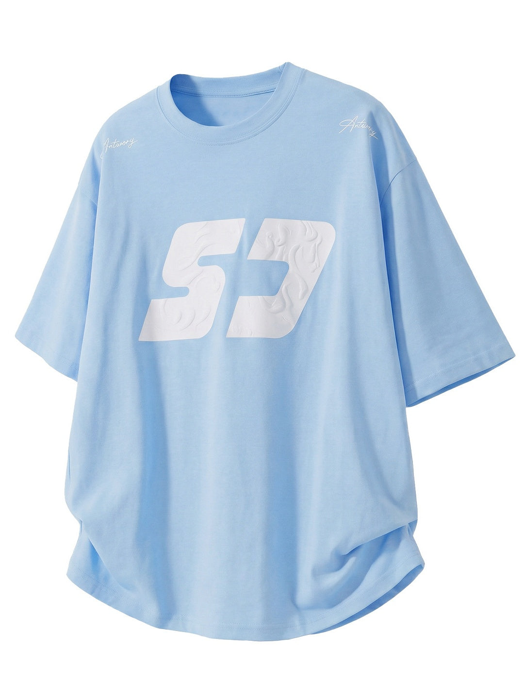 Color-blocked Printed Loose-fit T-shirts