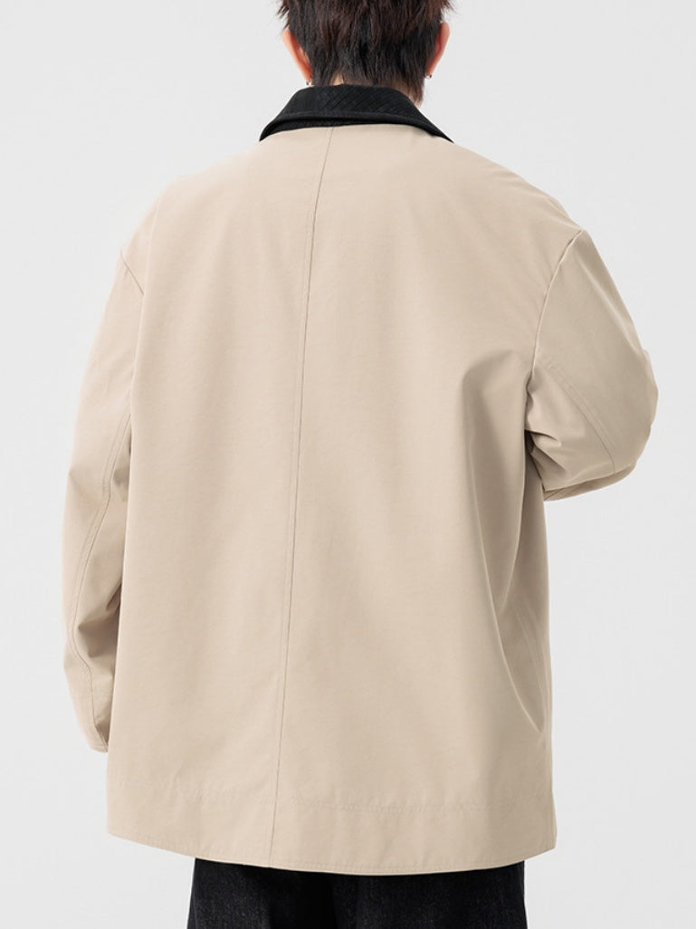 Retro Loose-fit Windproof Trench Coats