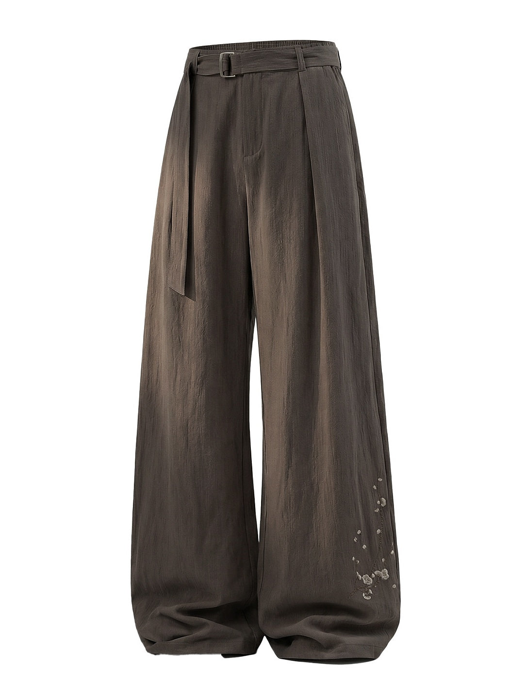 Retro Old Money Style Loose-fit Pants