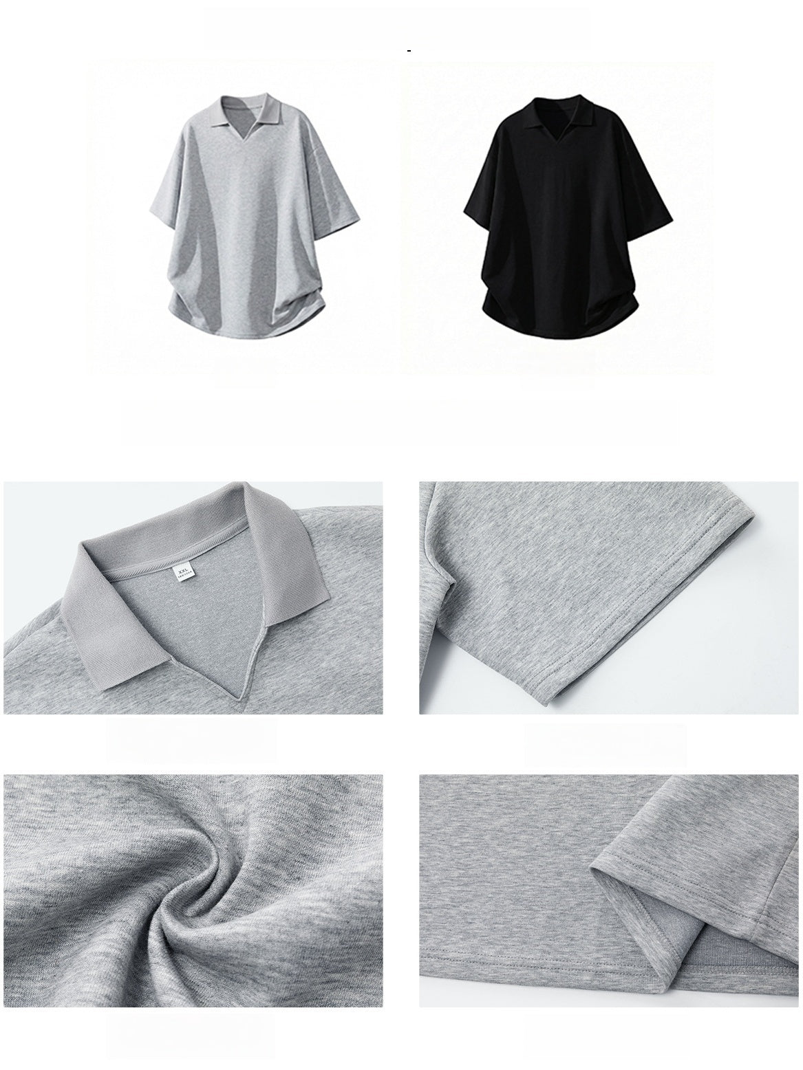 V-neck Short Sleeves T-shirts