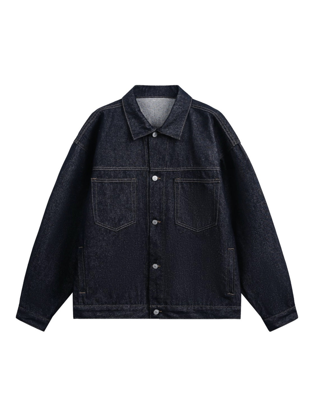 Liber Autumn Men's Pocket decoration Solid Color Jackets