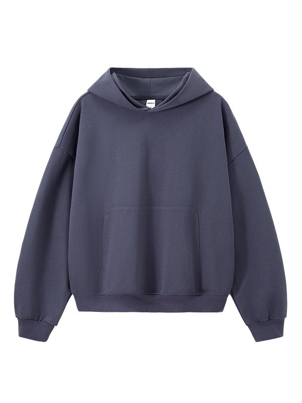 Liber Autumn Neutral wear Solid Color Sweatshirts&Hoodies