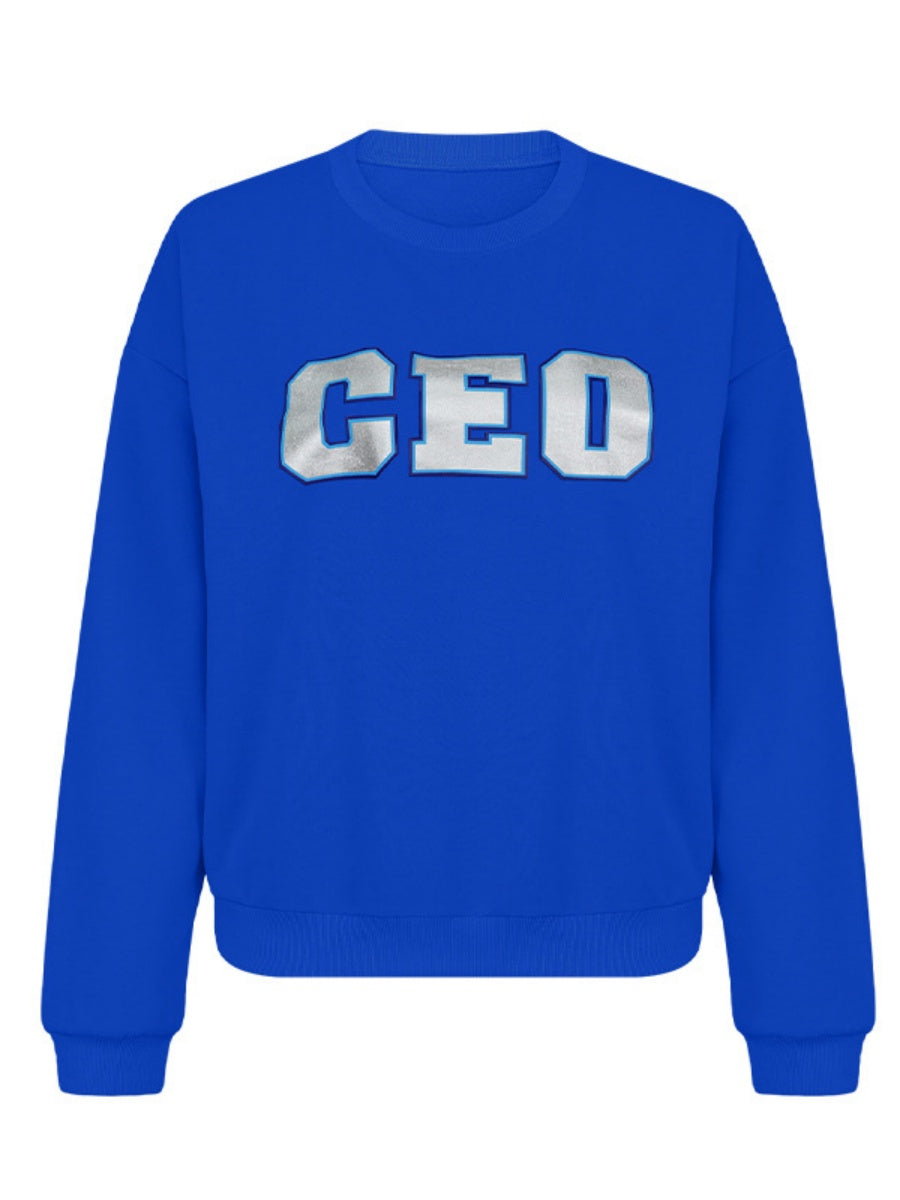 Liber Autumn women's long-sleeved pullover sweatshirt