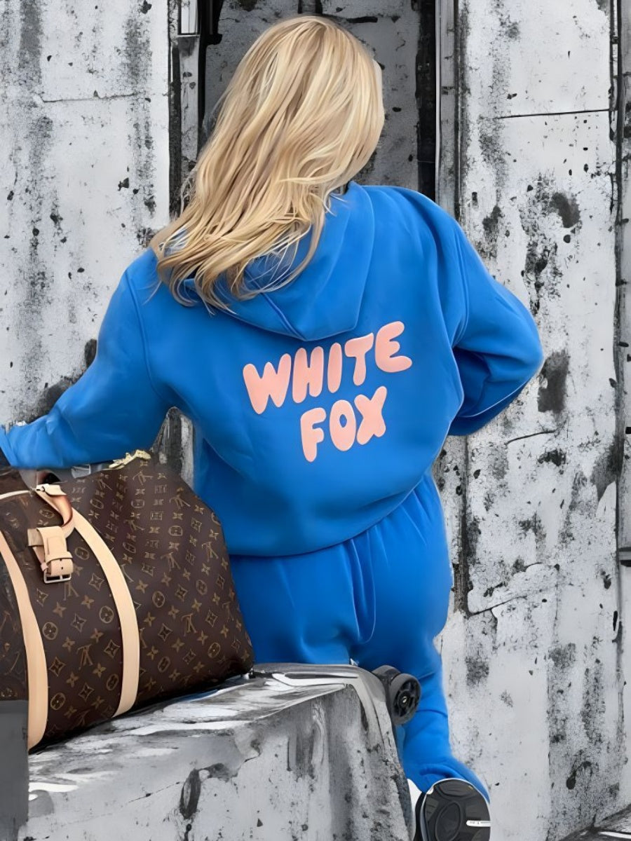 Liber Autumn Women's 3D Three-dimensional pattern Letter 2-piece Sets