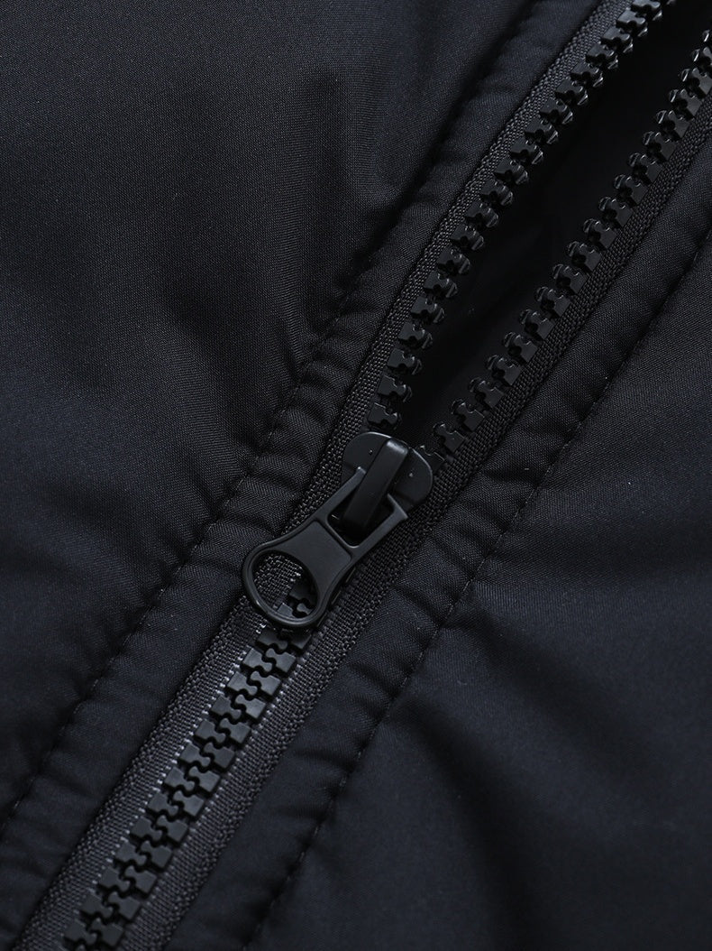 Solid Thermal Insulated Winter Puffer Jacket