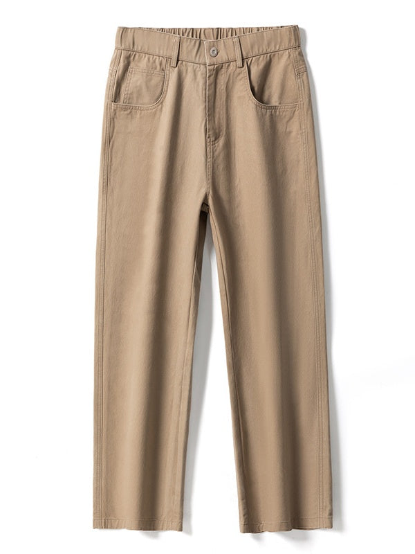 Cleanfit Loose-fit Straight-fit Cargo Trousers