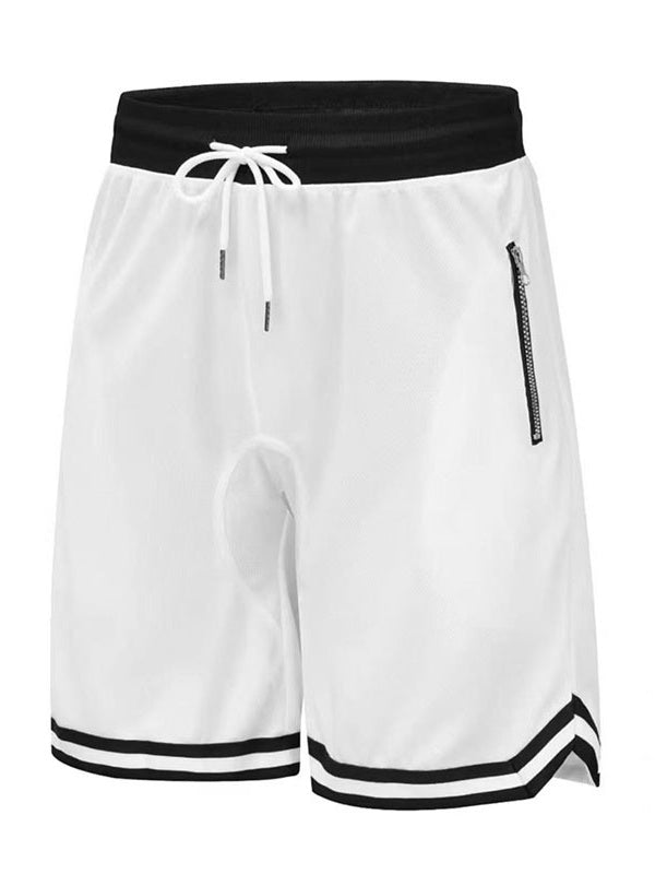 Thin Mesh Loose-fit Breathable Five Points Shorts