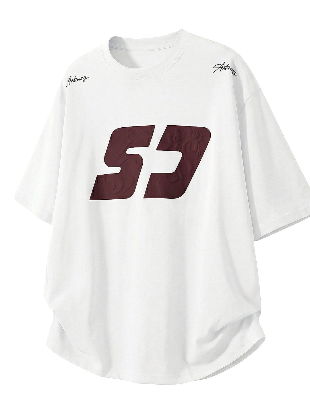 Color-blocked Printed Loose-fit T-shirts
