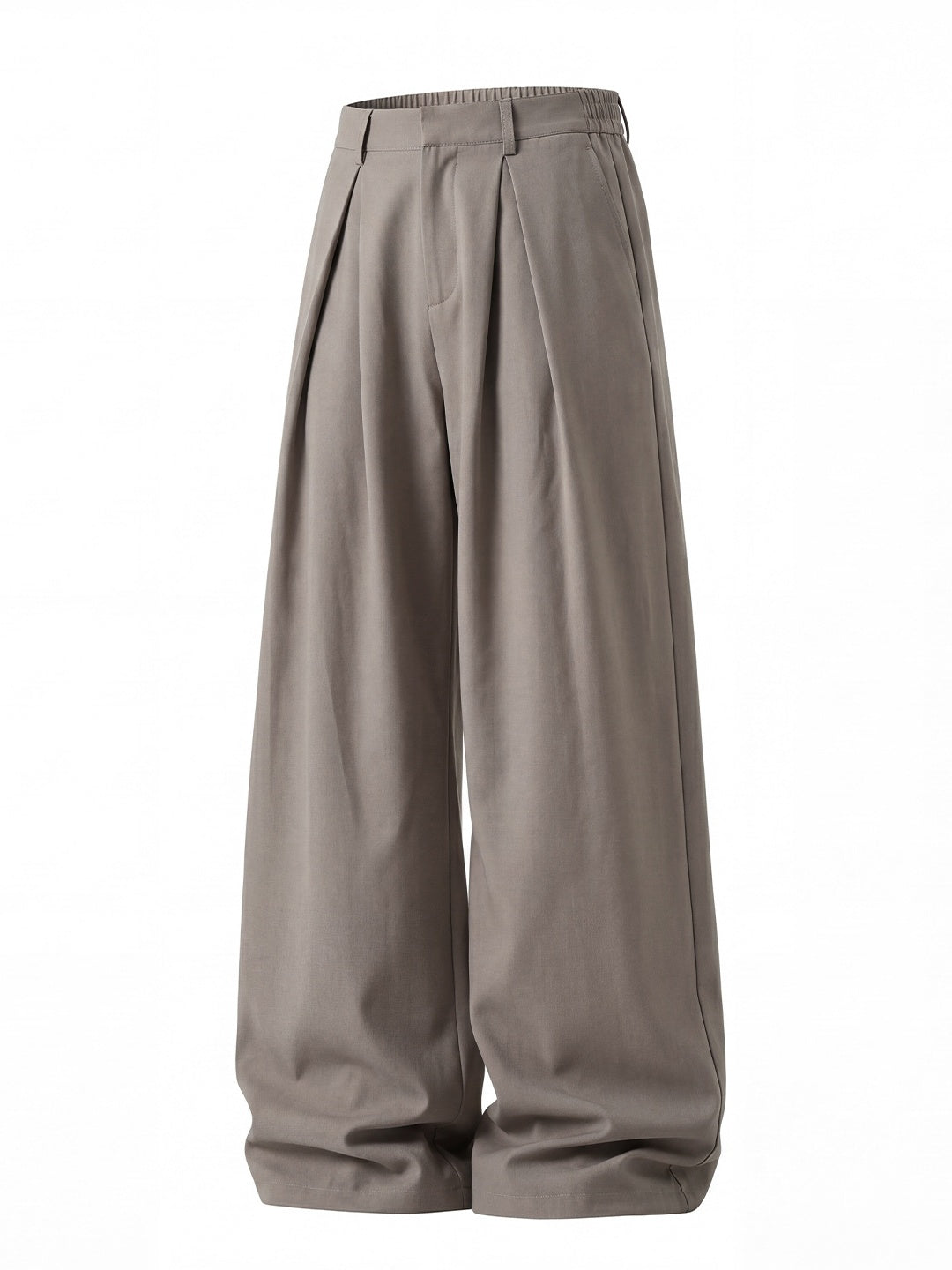 Stereo Gathering A Wide-leg Dress Pants Pants