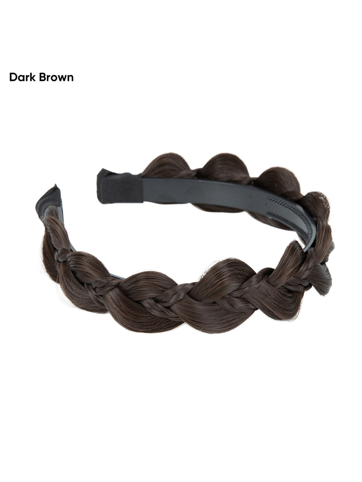 Braided Headband, Wide-brimmed Three-strand Sandwich Wig