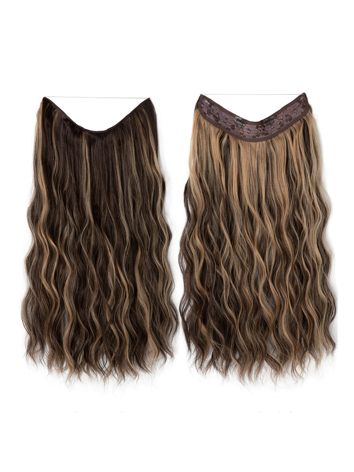 One-piece Hair Extension For Long, Wavy, Voluminous Hair