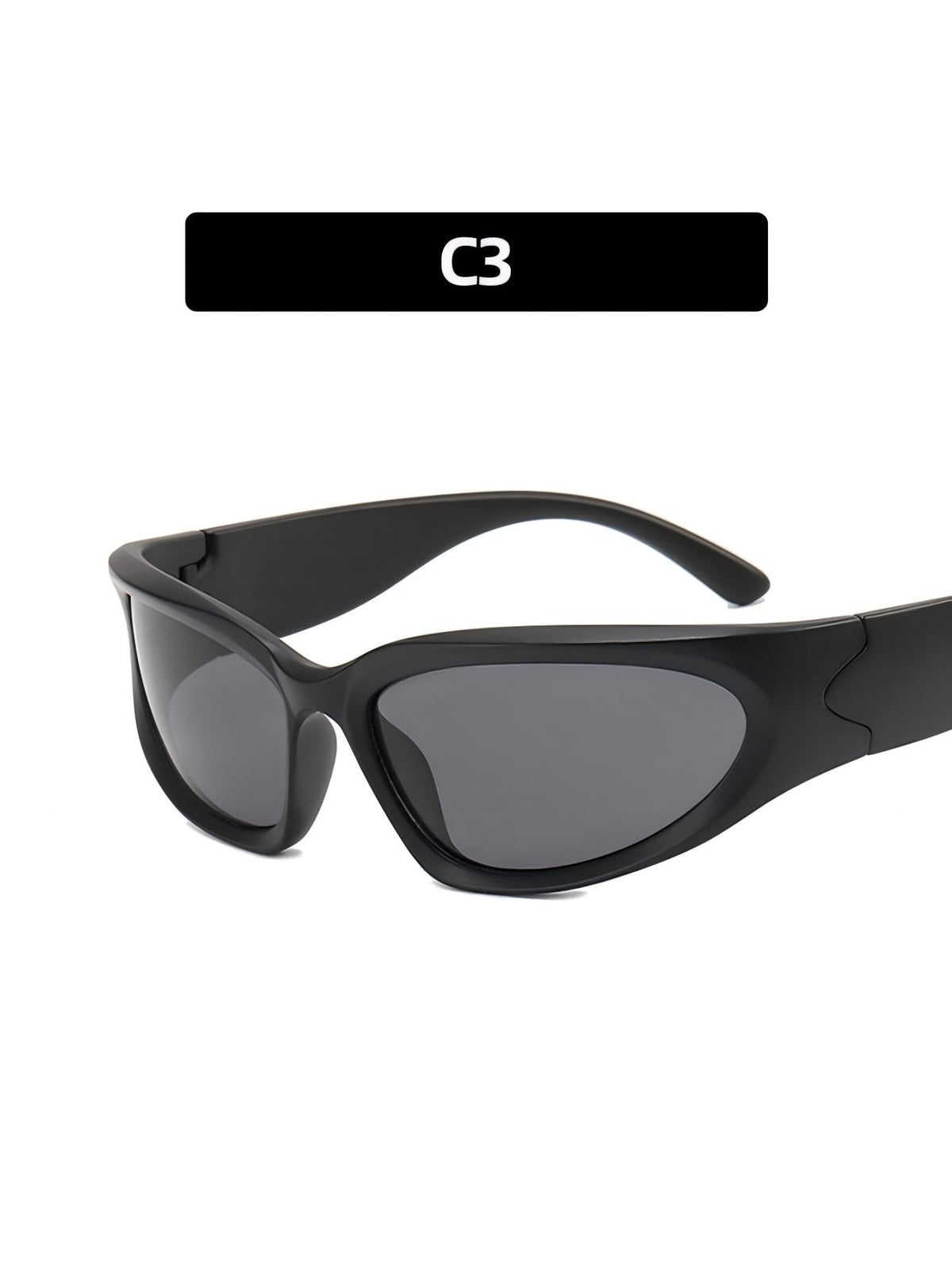 Lunettes de soleil futuristes punk