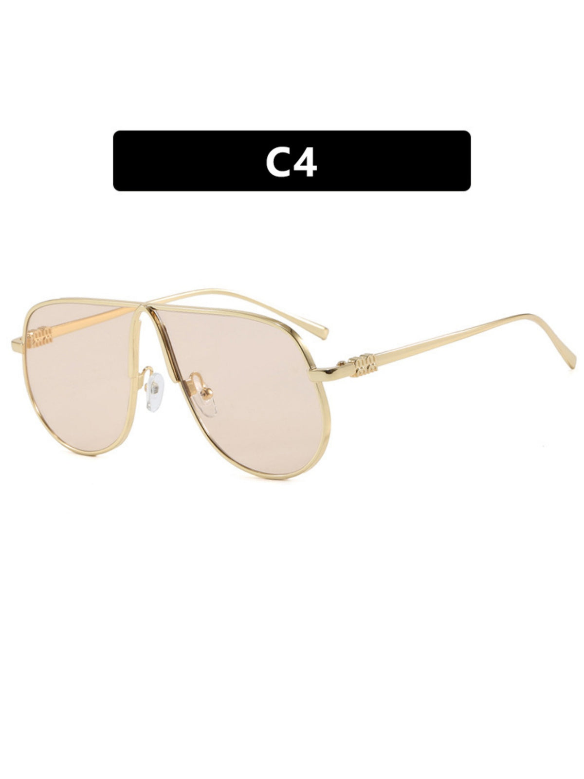 Full-rimmed Aviator Sunglasses